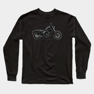 Honda Rebel 300 20 black, sn Long Sleeve T-Shirt